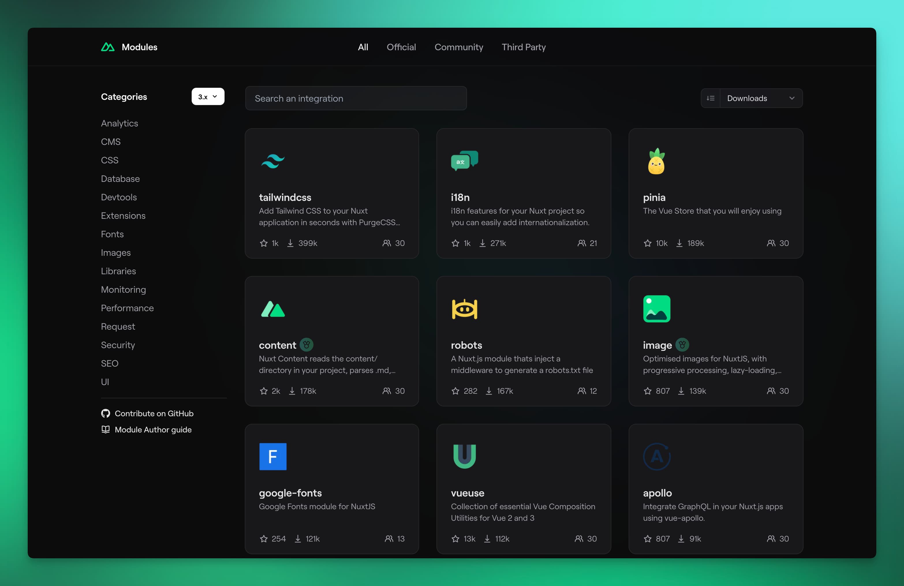 nuxt/modules