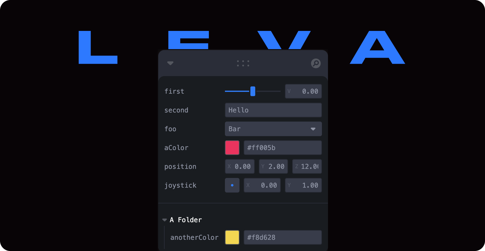 pmndrs/leva