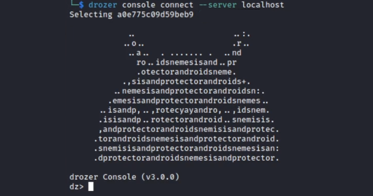 ReversecLabs/drozer
